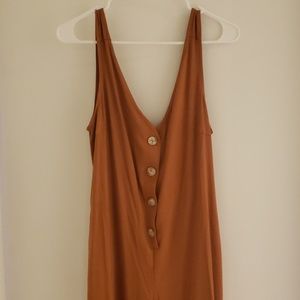 Sage the Label Rust coloured jumpsuit